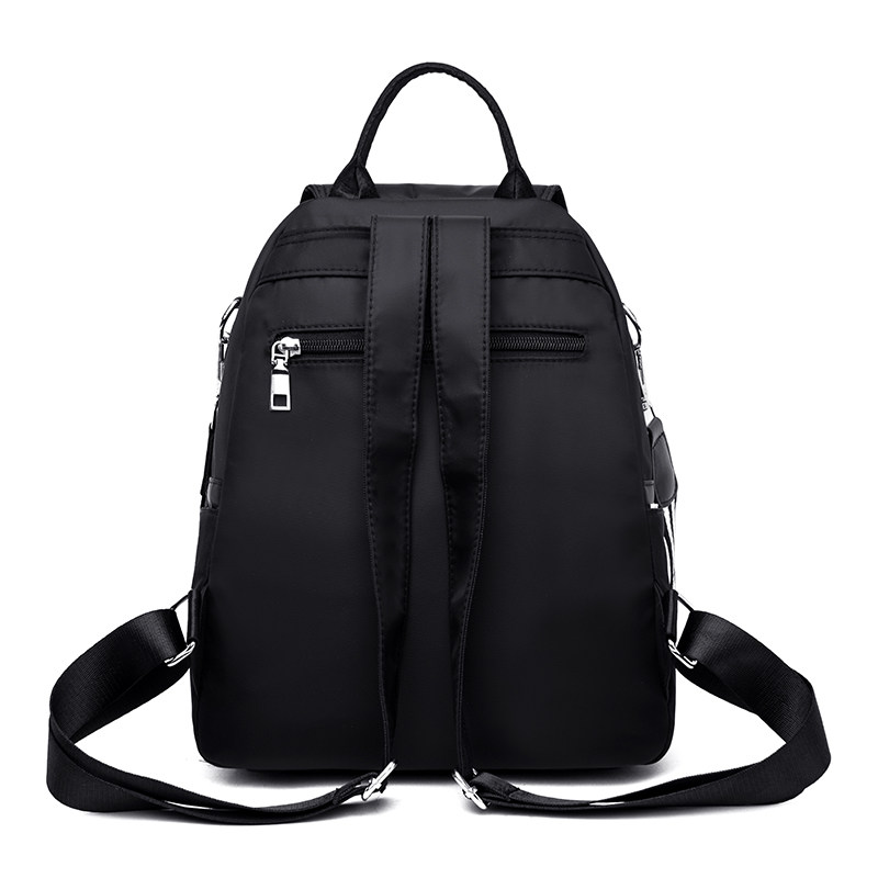 双肩包2021新款时尚潮韩版百搭牛津牛津布布防泼水双肩背包