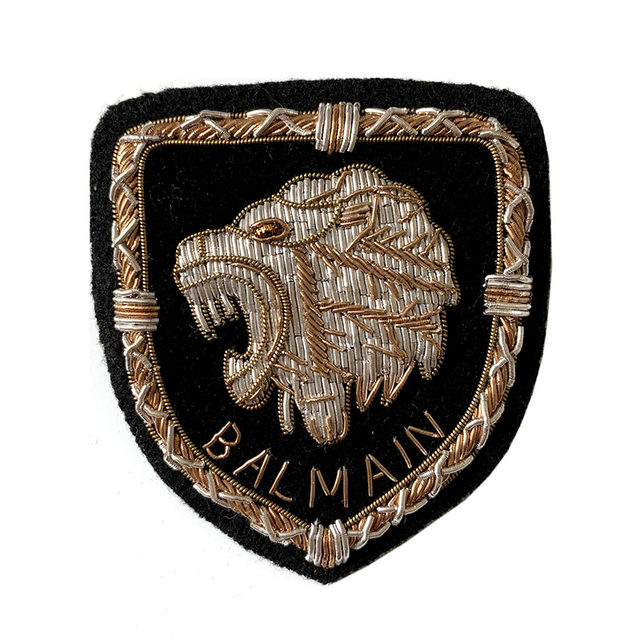 Star same European design Balmain Lion Head Eagle Element Indian Silk Embroidery DIY Badge Leather Cloth Sticker Star same European design Balmain Lion Head Eagle Element Indian Silk Embroidery DIY Badge Leather Cloth Sticker