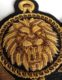 French design brand imported metal wire hand-embroidered lion head anchor badge Balmain embroidery sticker French design brand imported metal wire hand-embroidered lion head anchor badge Balmain embroidery sticker