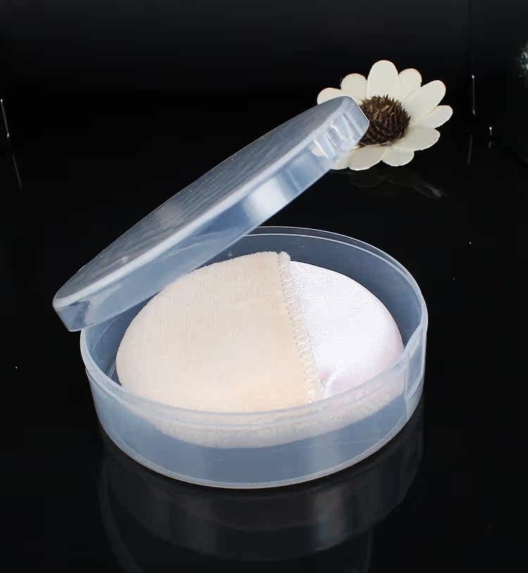 粉扑包邮干湿两用送盒子装海绵干粉扑影楼化妆师专用大号套手带扑