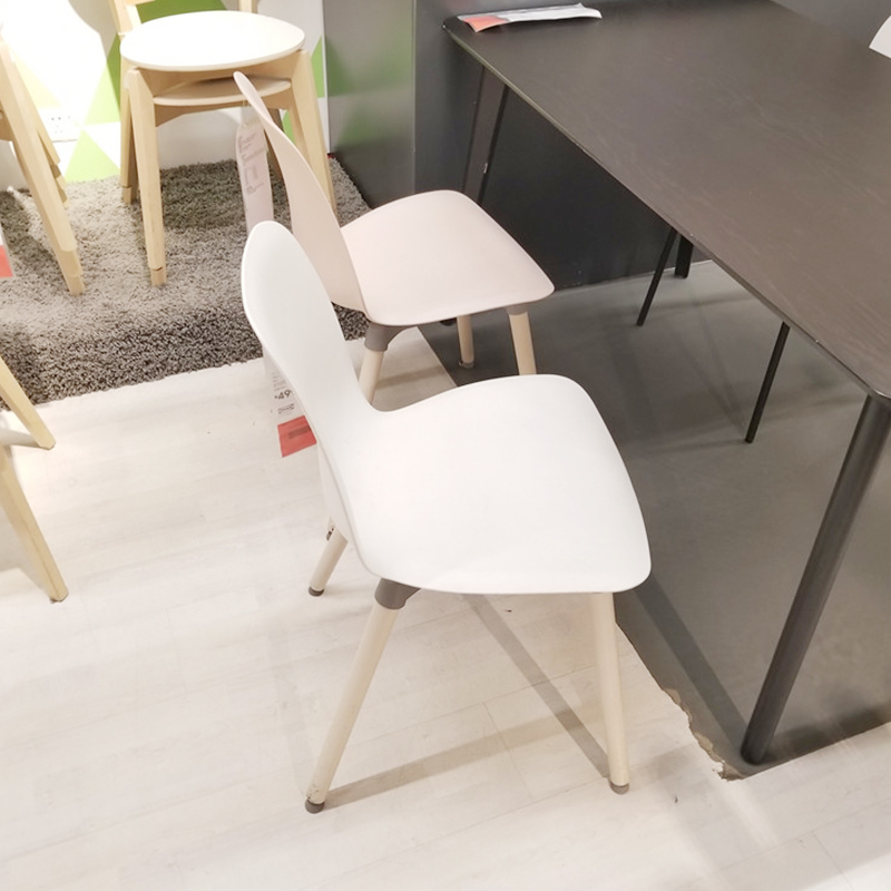 餐椅国内雷夫尼椅子餐厅创意桦木木椅ikea宜家餐椅