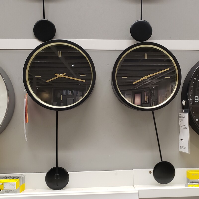 国内宜家特科挂钟客厅挂表钟表静音圆形ikea挂钟