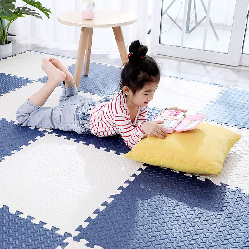 泡沫拼接地垫防滑儿童防摔爬行垫客厅婴儿卧室家用大户型加厚垫子