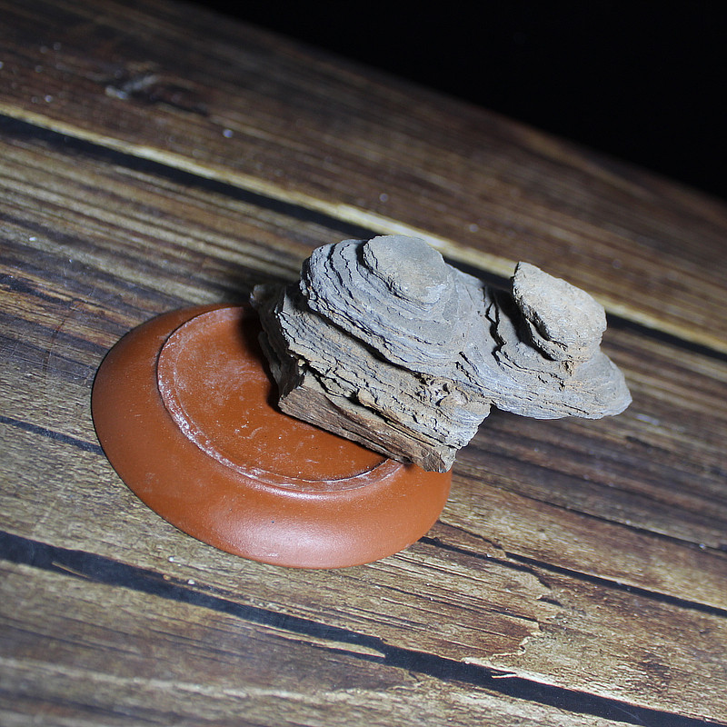 千层小石头小品盆景造景景石水旱假山山石景观造景