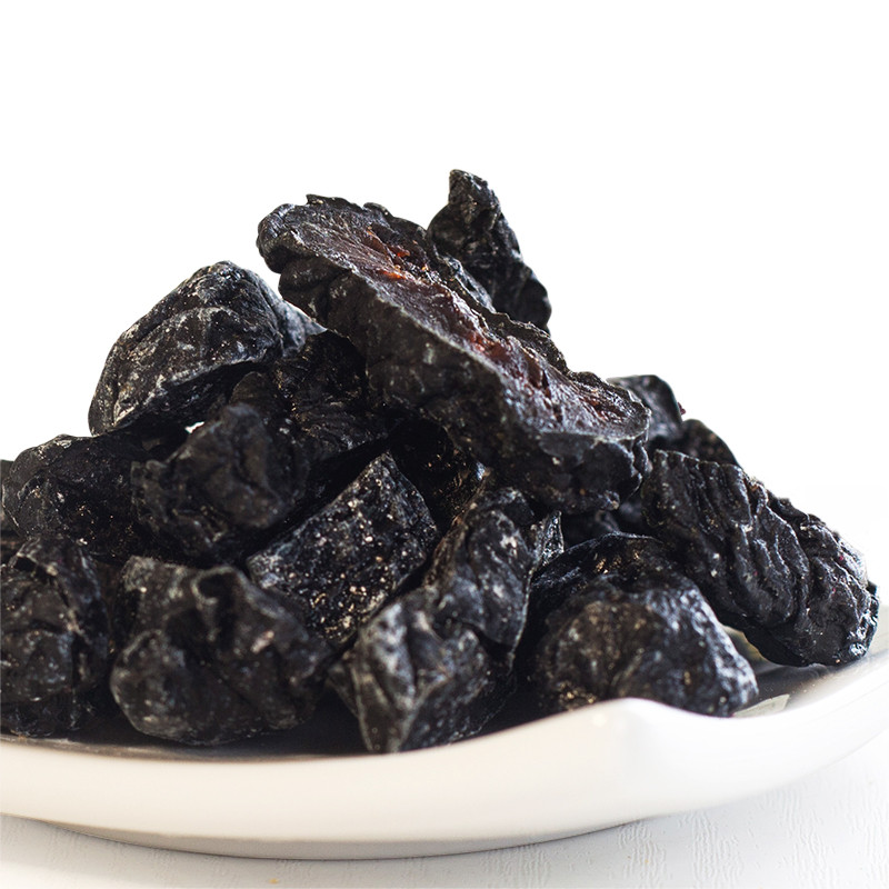 【甄汇吃】无核乌梅肉 番茄乌梅条 酸甜蜜饯果脯果干零食500g包邮