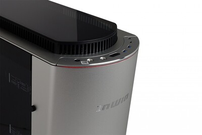 in win 迎广915 智能升降散热仓全塔式侧透水冷电脑机箱支持e-atx