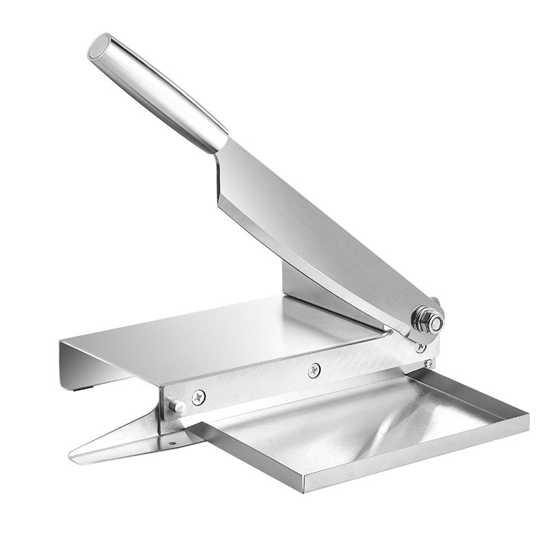 天喜骨头家用剁骨手动切片机中药切刀闸刀铡刀切片机