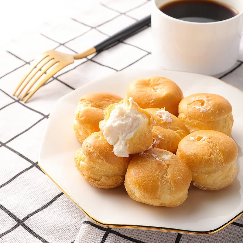 小冉家山姆代购卜布poppies荷兰迷你奶油泡芙132kg冰淇淋