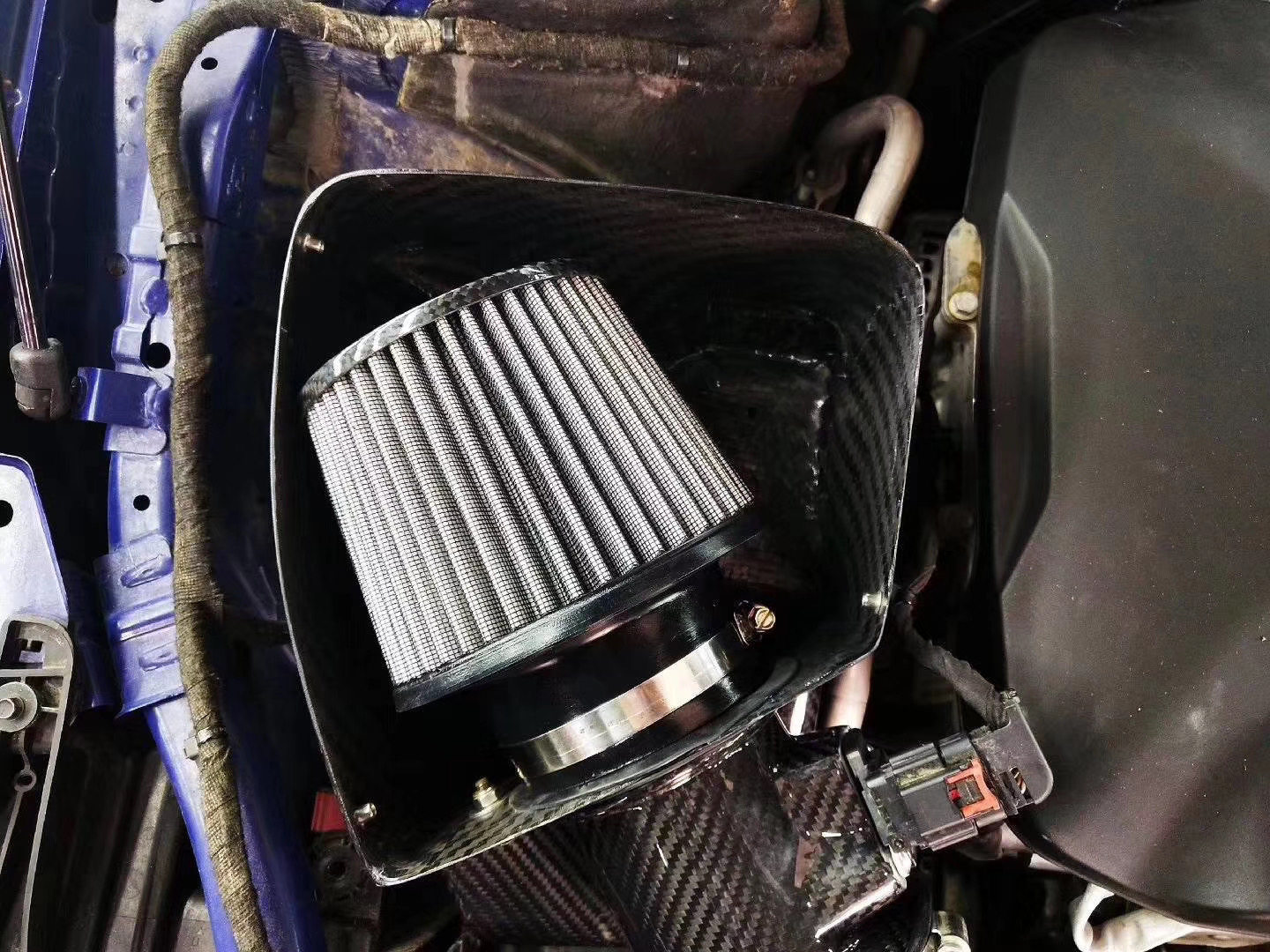 适配新君威君威gs20t15t君越改装进气套件airspeed冬菇进气总管