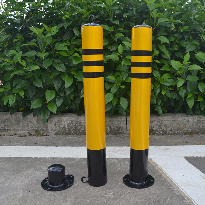 钢管警示隔离活动固定路反光防撞道路路障防护栏路障