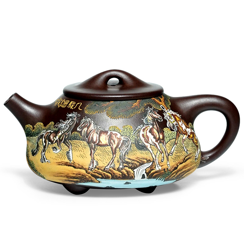 珍藏版宜兴宜兴紫砂紫砂壶手工茶壶名家收藏陶岭张小岭茶壶