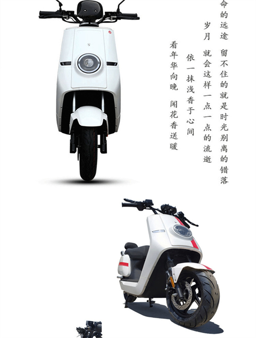 小牛g5全顺12寸中置电机大疆72v电瓶车龟王电动摩托车