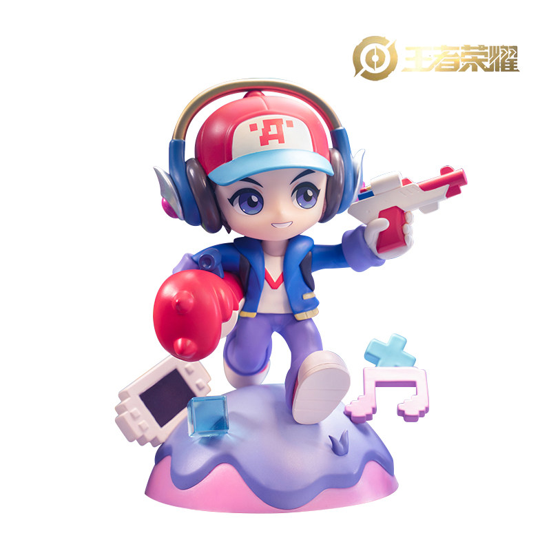 官方正版王者荣耀鲁班七号电玩小子手办景品潮玩盲盒