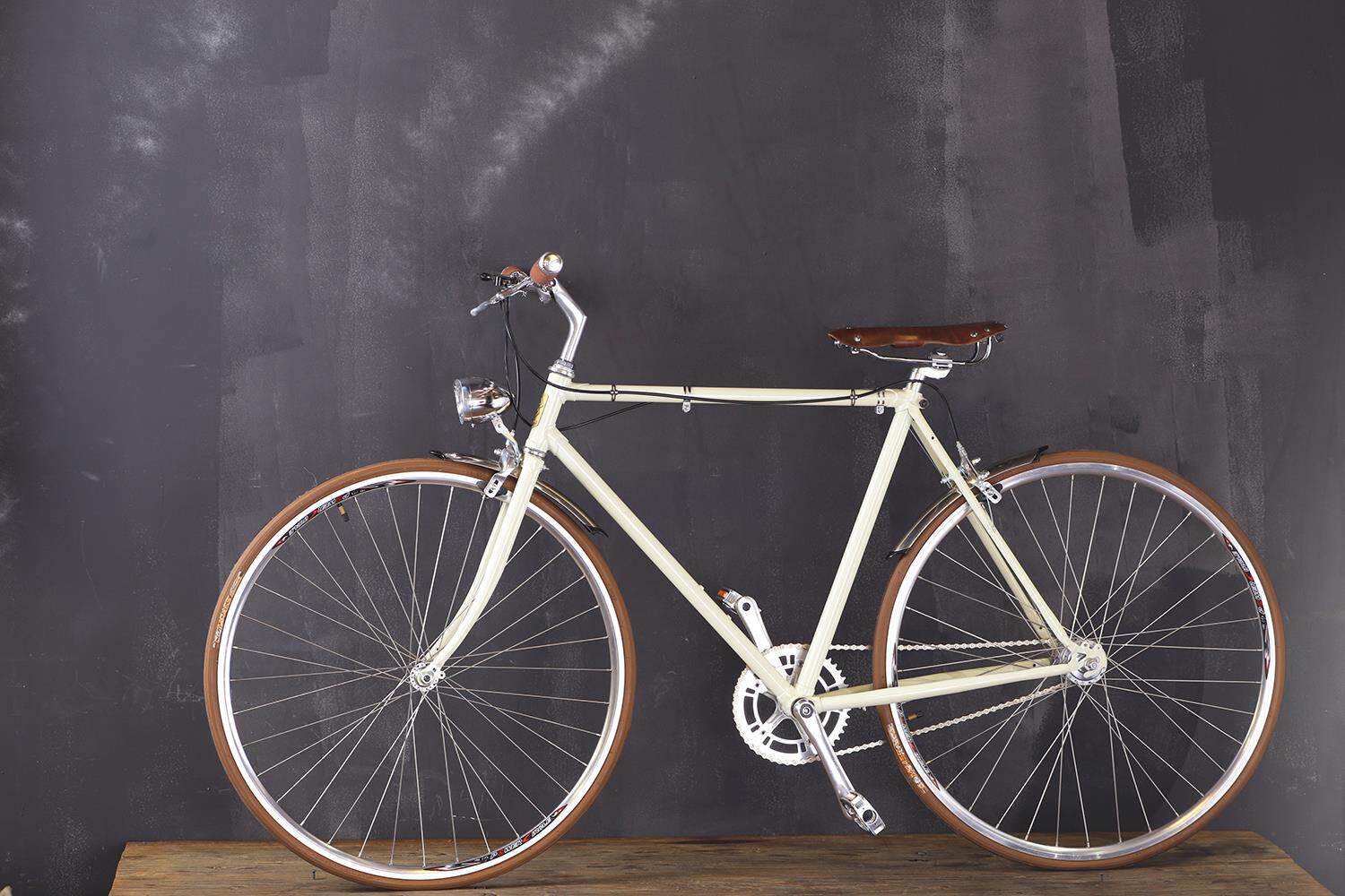 savorello飒骆2017英伦英伦风风格咖啡公路自行车700c轻便车