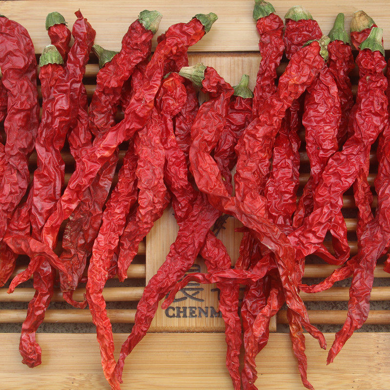 辣椒陕西秦椒微辣特香线椒红辣椒干非四川荆条海辣椒粉料