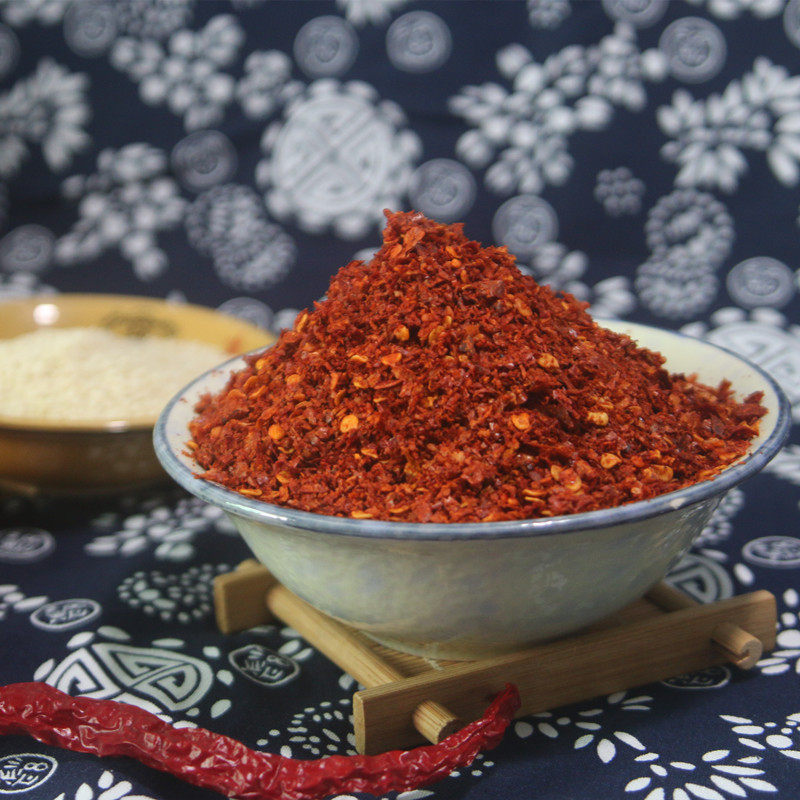 辣椒微辣特香陕西秦椒面辣椒粉默认中粗细的备注辣椒粉料
