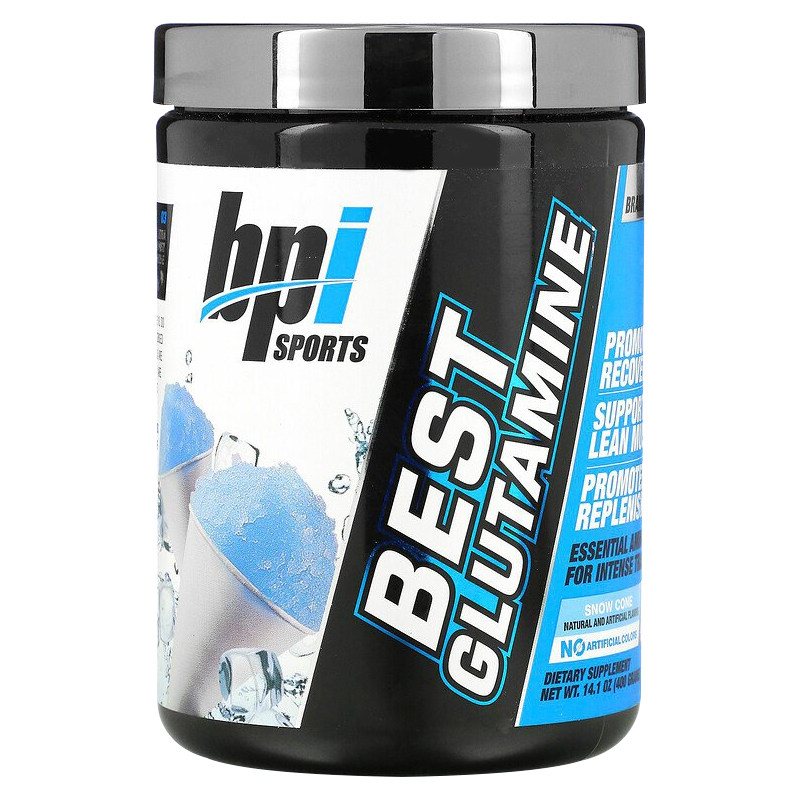 bpibestglutamine美国谷氨酰胺健身增健肌缓解酸痛粉400g50份