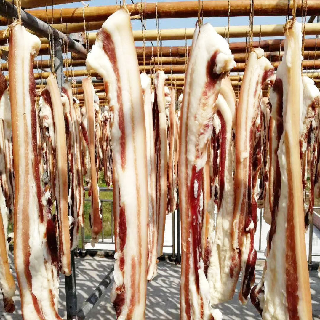 腊味广东清远连州东陂当季农家腊肉腊肠猪脚腌肉