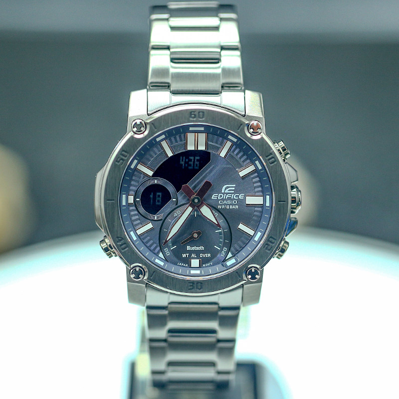 卡西欧edificeecb20ydc1ayclydb10yd2aypb蓝牙男士腕手表