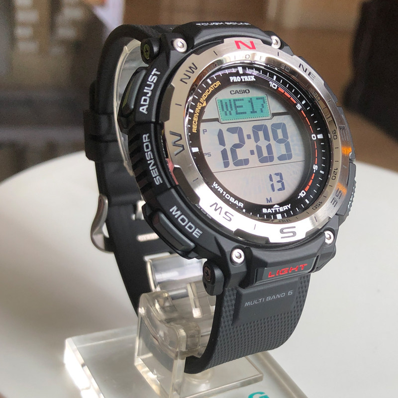 卡西欧手表protrekprw34001y23015yt太阳能电波登山男表