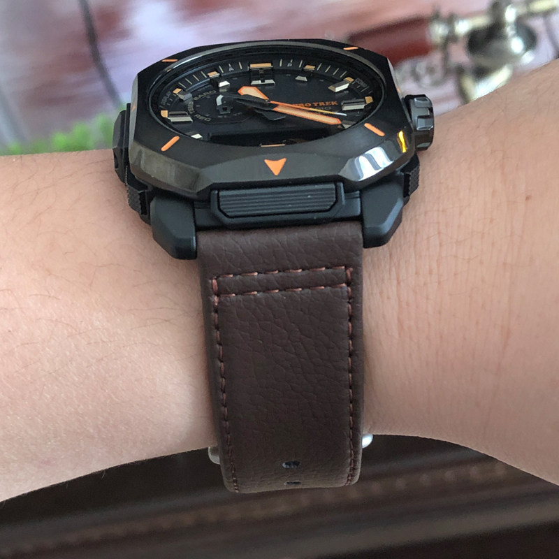 卡西欧prw6900yl5y16600yb3661161y1b光能电波登山手表日韩腕表