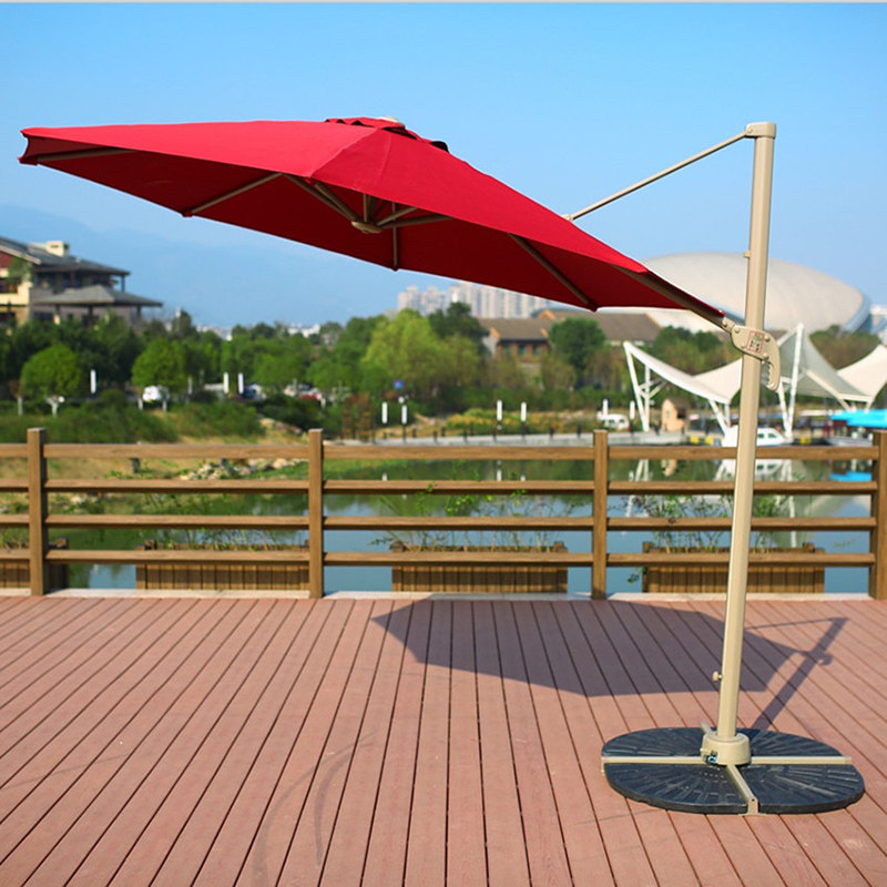 户外3米圆形形单双顶小罗罗马遮阳伞庭院室外遮阳伞