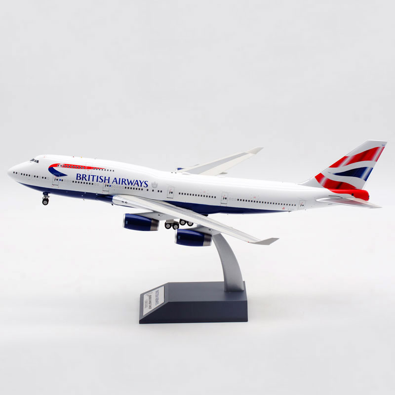 英国航空波音b747-400g-civfard静态飞机模型合金飞机模型