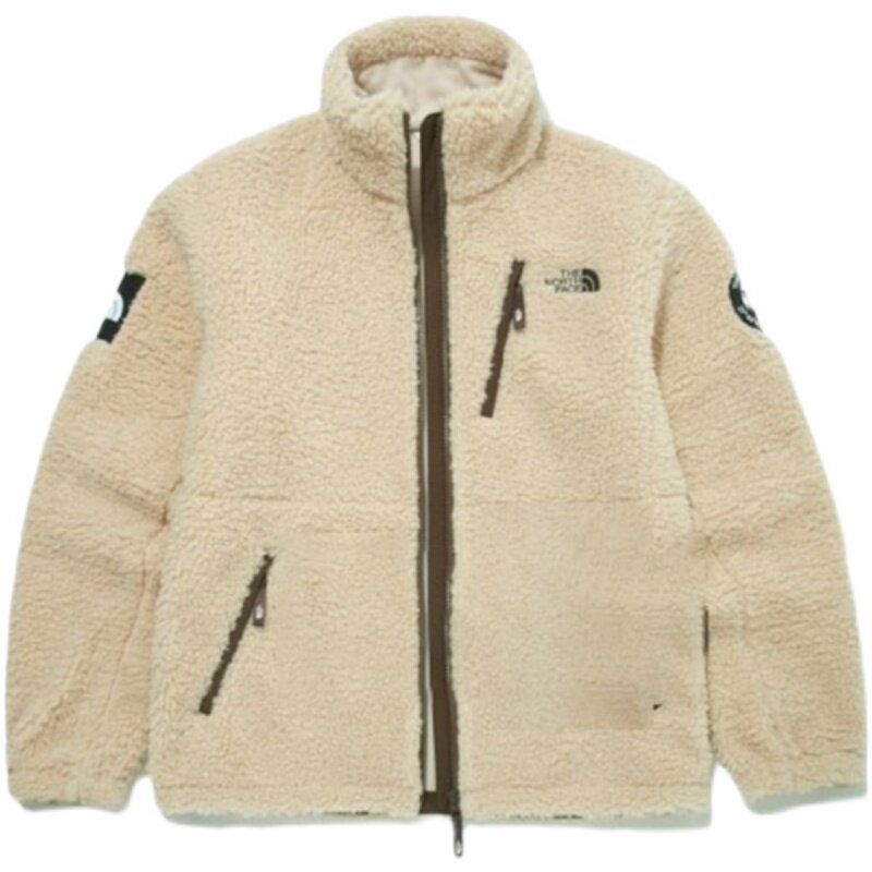 thenorthface北面21款韩版tnf保暖立领羊羔绒抓绒衣外套nj4fm50