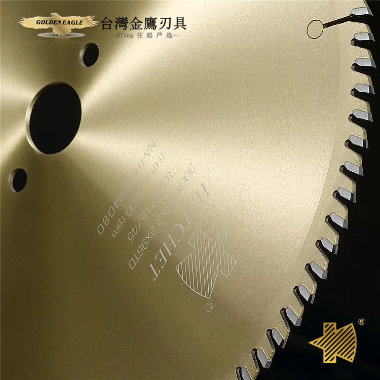 万能圆锯机合金锯片254100t5斧头牌树脂实木精修横切电锯片