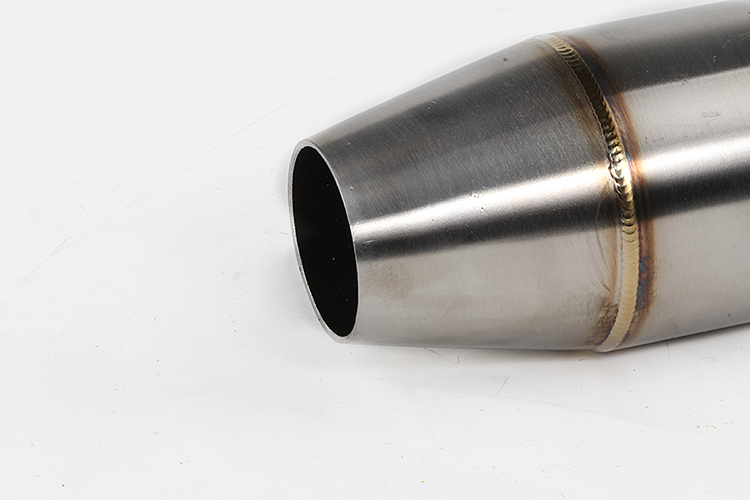 改装回压跑车摩托车排气管排气回压包三层膨胀通用摩托车排气管