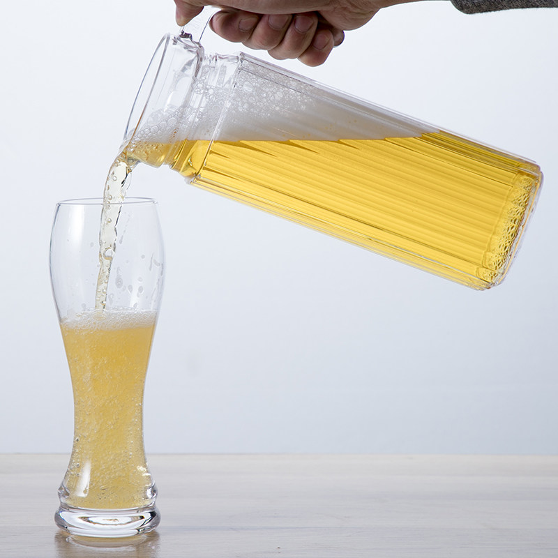 玻璃创意啤酒杯大扎啤壶倒酒扎啤杯扎壶水壶10元冷水壶