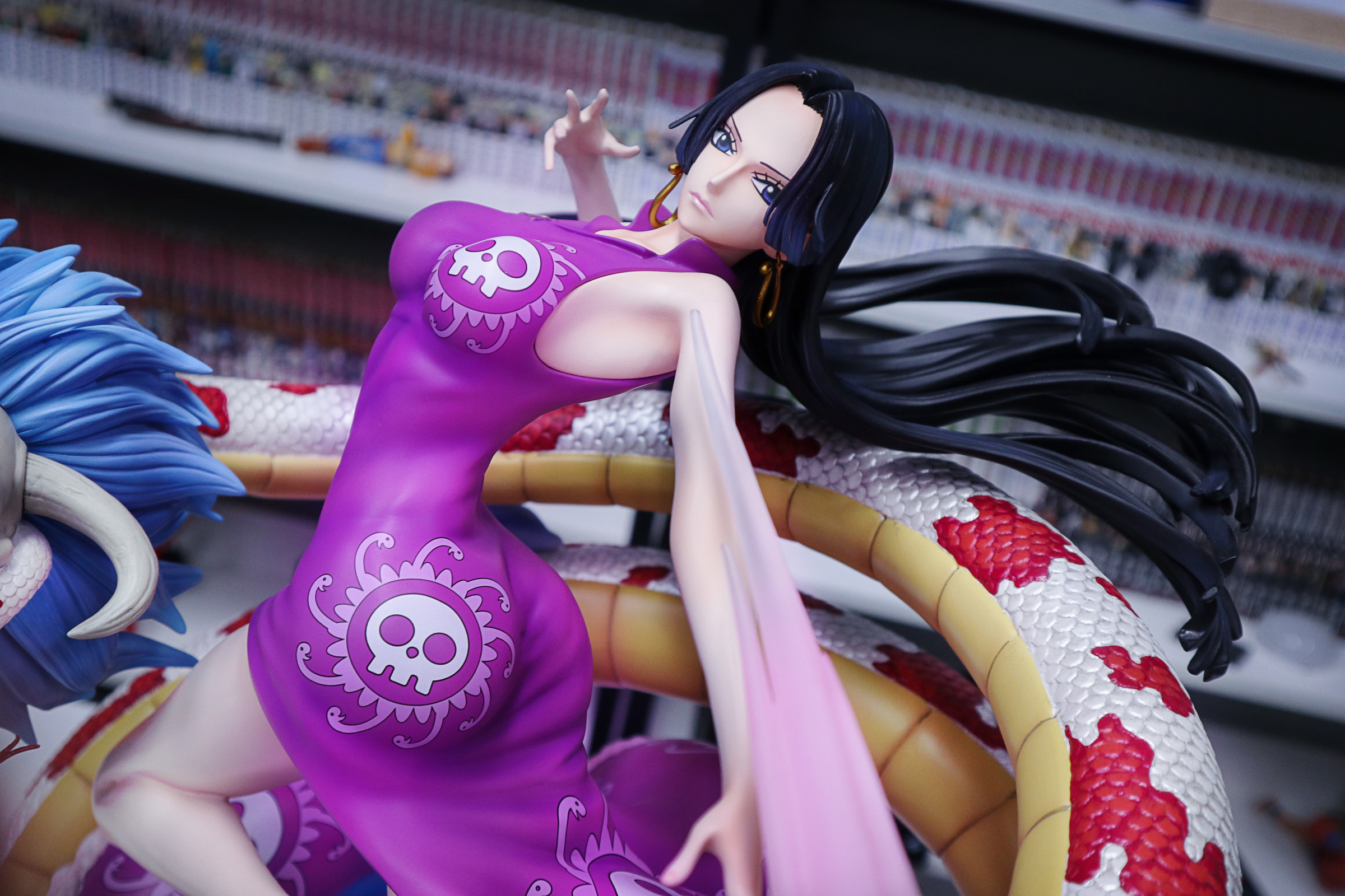 艾米魔方女帝海贼王vip定制gk手办模型雕像同款手办汉库克