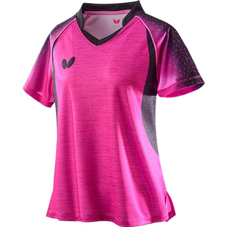 20年正品jpbutterfly蝴蝶乒乓球女款运动短袖比赛乒乓球服