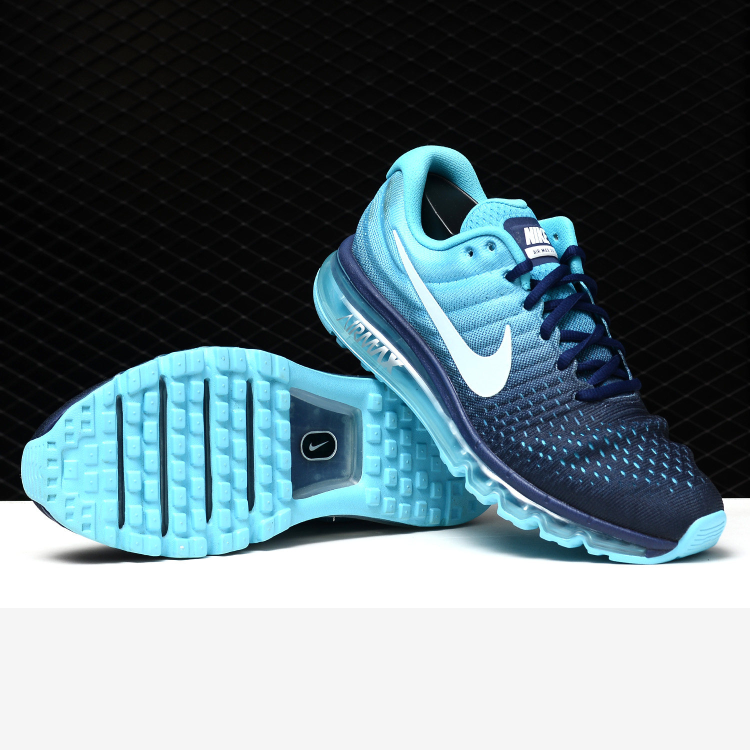 nike耐克正品airmax全掌气垫男子减震透气跑步鞋