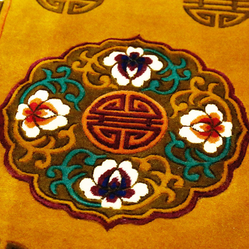 地毯羊绒藏式沙发挂毯木榻座垫床边加厚羊毛地毯