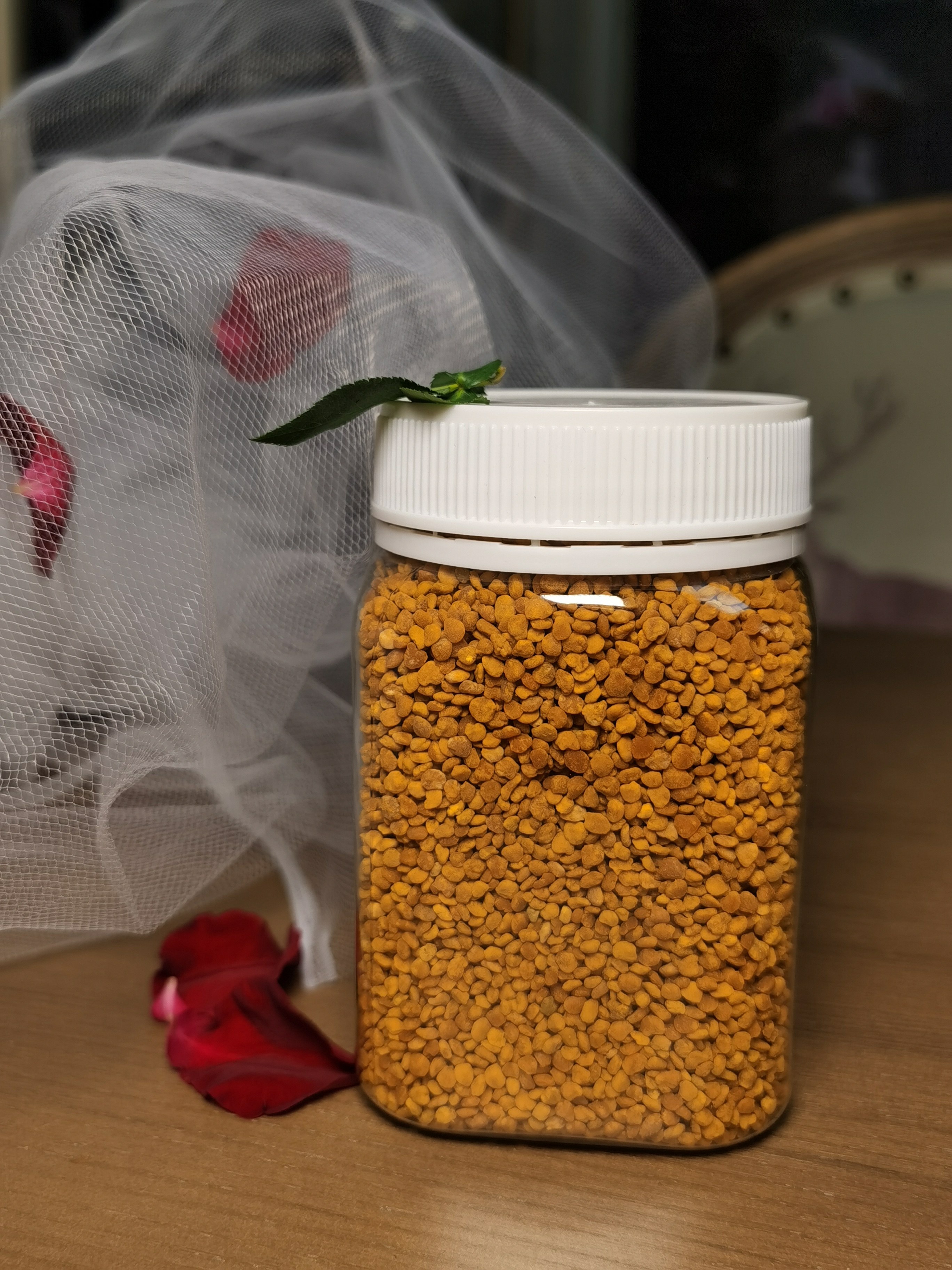 花粉东北黑蜂百花粉饶姑娘农家花粉颗粒250克蜂花粉散装包邮