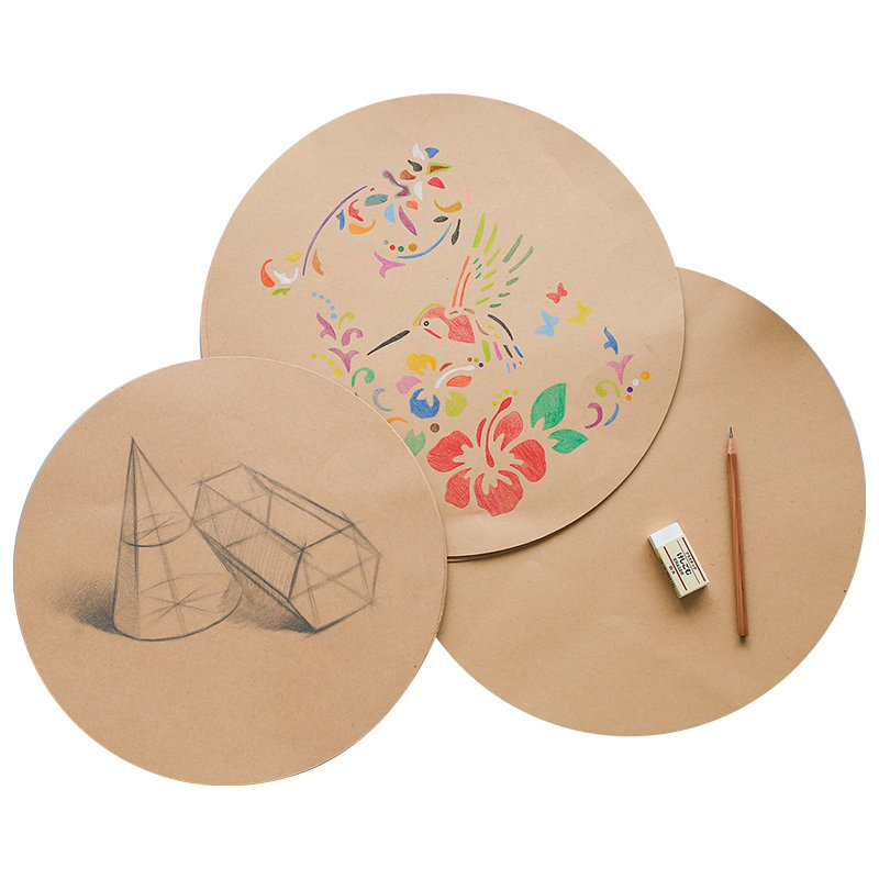 画画樱明用纸基础38cm33厘米加大卡纸常用美术卡纸