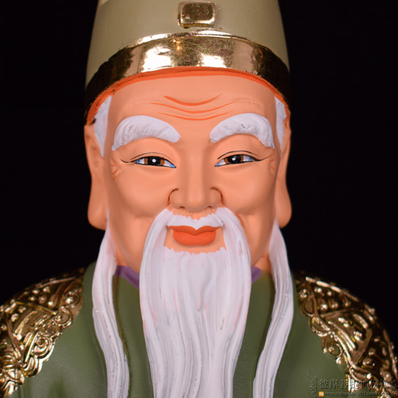 12寸树脂水域之神神水神像水仙佛像摆件供奉摆件