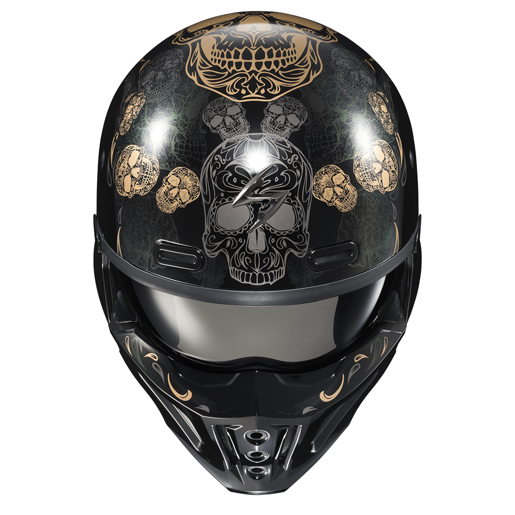 骑士网scorpion exo美国蝎子头盔摩托车半盔战士复古哈雷全盔四季