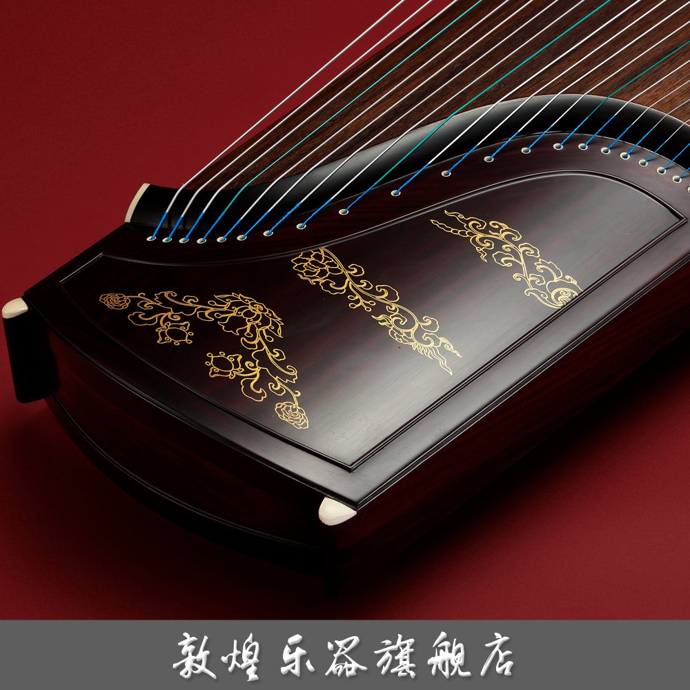 敦煌古筝9dh698tg凤凰于飞花开金枝乐器旗舰店古筝