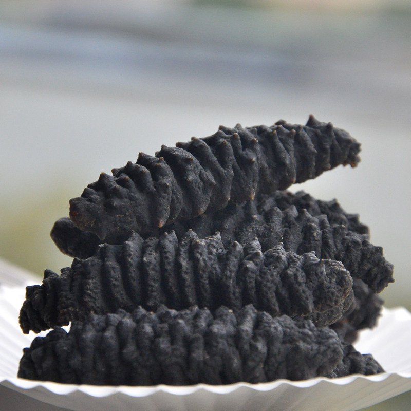 北美黑刺参龙纹参加拿大进口野生海参淡干货螺纹参深海冷水250克