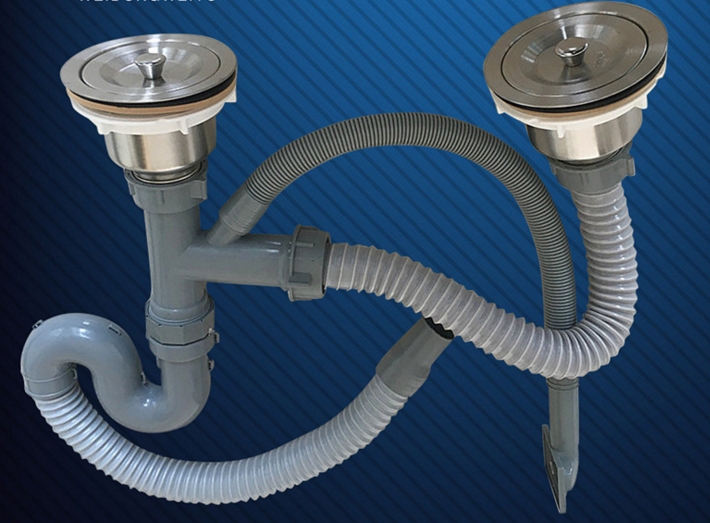 洗漱排水管连接接口管道阳台洗菜菜盆下水管配件水槽下水器