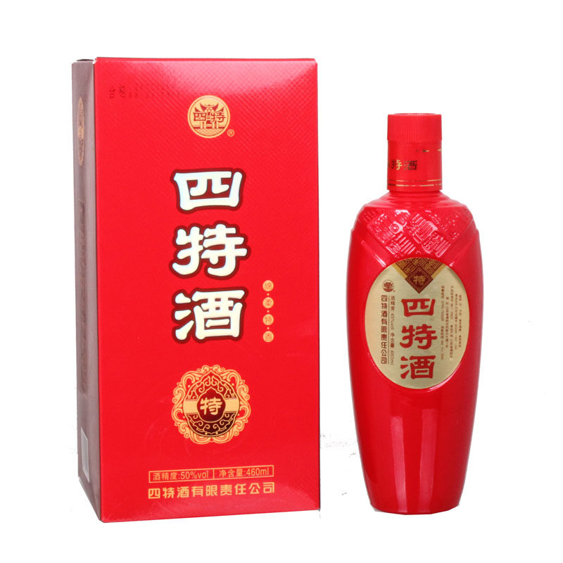 四特江西樟树50度红缘整箱460ml6瓶绵柔特香白酒
