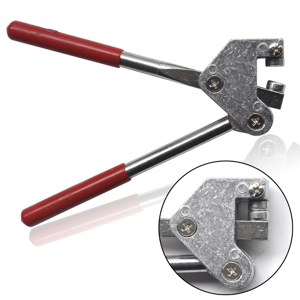 铅封伊莱莱科普通型直柄可刻凹凸字封钳子铅印铅印钳