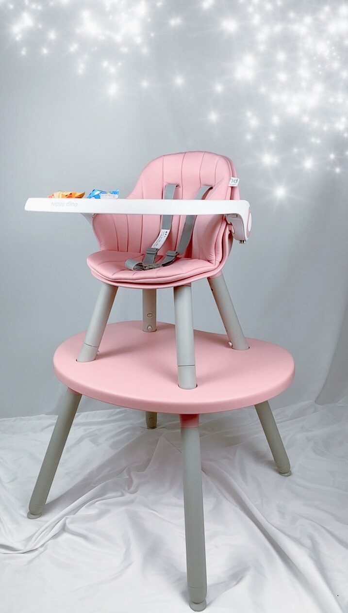 [现货]好孩子小龙哈彼宝宝折叠餐椅儿童蘑菇分体餐桌椅吃饭游戏桌