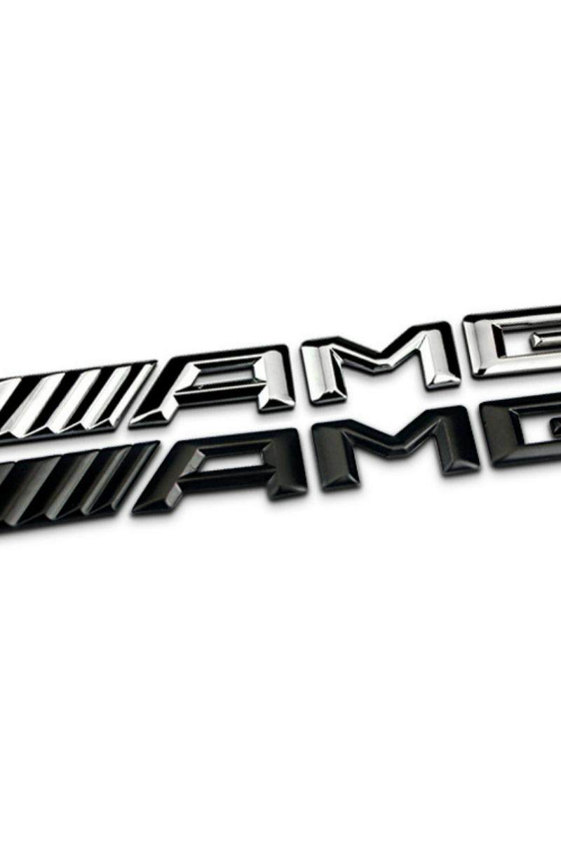 英文新款amgabs车标御用改装汽车车贴塑料汽车车标