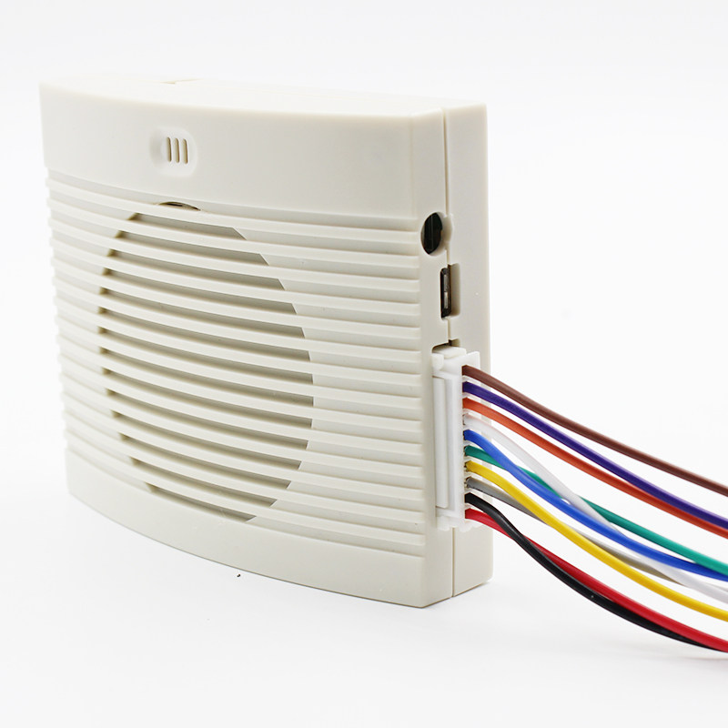 多路语音提示器报警器mp3语音播报器可定制录音门禁按钮控制触发