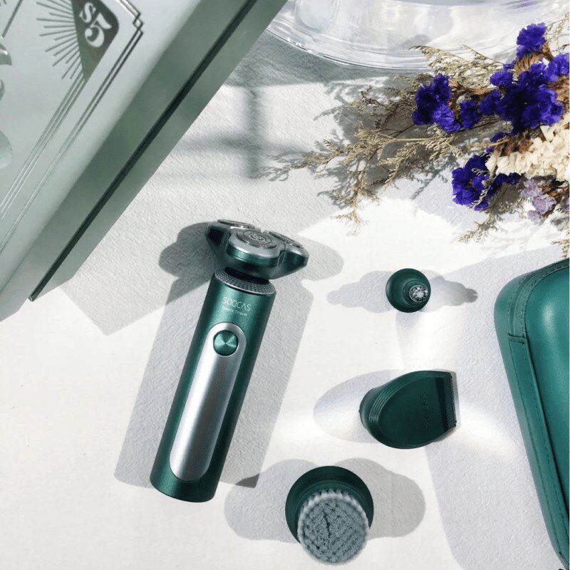 素士剃须刀雅痞理容刀男士水洗便携式s5刮胡刀限定礼品电动剃须刀