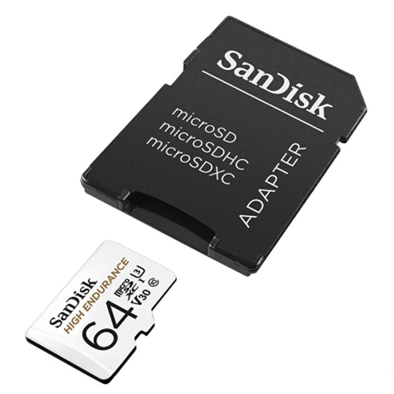 闪迪64g内存卡microsd卡64g手机行车记录仪监控内存专用高速tf卡64g无