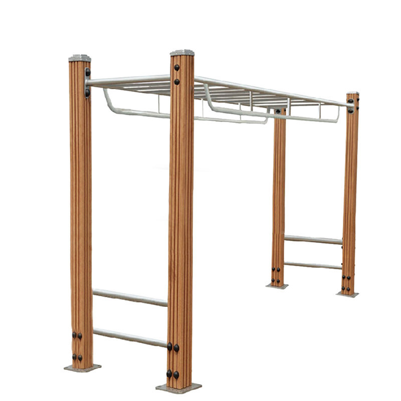 沃尔锻炼室外运动天梯云梯攀爬器械臂部木型健身路径
